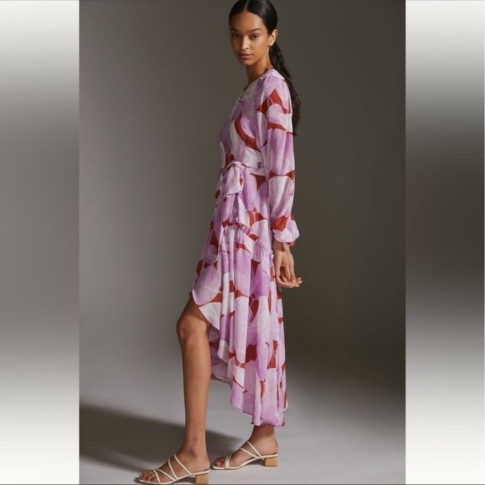 Anthropologie Wrap Dress - Picture 2 of 10
